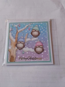 4"x4" Handmade Christmas Card - Picture 1 of 1