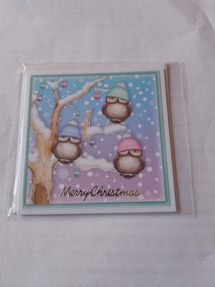 4"x4" Handmade Christmas Card - Image 1 of 1