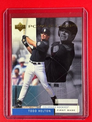 1999 Upper Deck - Todd Helton #34 Power Corps - Image 1 of 2