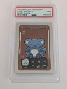 Chil Chinchilla VeeFriends Compete Collect Series 2 Rare /500 PSA 9 Mint - Picture 1 of 1