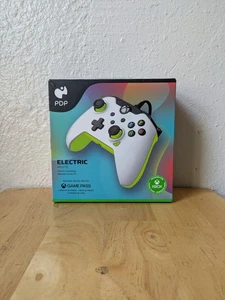 PDP Electric White Wired Xbox Controller For X/S / One / PC - Picture 1 of 5