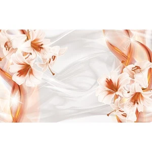 Fototapete-VLIES-TROPISCHE BLUMEN-(C3244)-Tapete-Nach-Mass-Abstrakt Modern XXL - Bild 1 von 4