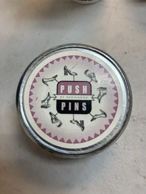 Vintage Robinwood Push Pins Metal Push Pins Thumb Tacks Shoes - Image 1 of 4