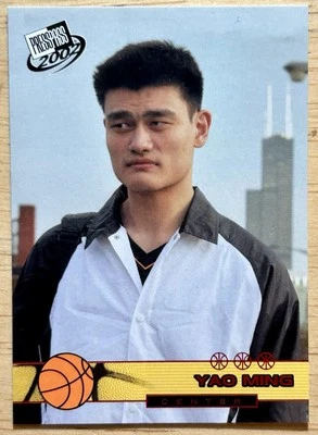 Press Pass Yao Ming #T18 2002 Foto 1 de 2