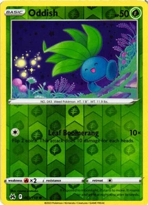 Oddish Common SWSH11: Lost Origin 001/196 LP - Picture 1 of 2