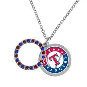 Game Time Offical MLB TEXAS RANGERS Disc Necklace - Picture 1 of 1