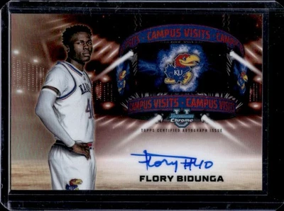 2024-25 Bowman U Chrome Flory Bidunga Campus Visit Auto #CVA-FB - image 1 of 2