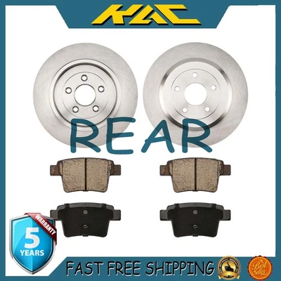 54125 1071 Rotores de freno de disco trasero y pastillas de cerámica para Ford Freestyle 2005-2007 Foto 1 de 4