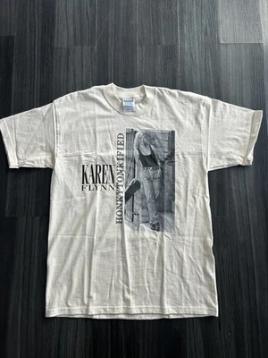 Karen Flynn Sz Large Honkytonkified Shirt Country Honky Tonk Band Tee Graphic - Image 1 of 4