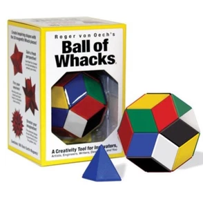 BALL OF WHACKS Creativity Tool Magnetic Blocks Ball Puzzle Brain Teaser MULTI - Picture 1 of 4