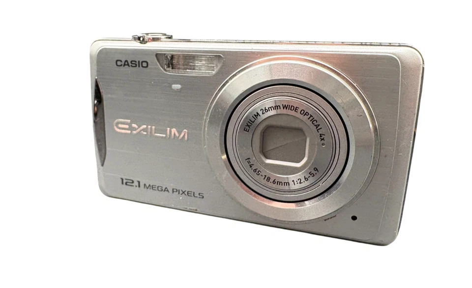 Casio EXILIM EX-Z280 12.1 MP Silber 4x Zoom Kompakt Geprüft - Bild 1 von 4