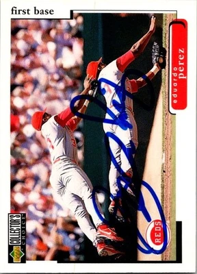 1998 Upper Deck Collector's Choice - Eduardo Perez #72 AUTO AUTOGRAPHED SIGNED - Image 1 of 2
