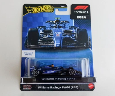 Hot Wheels - F1 Series: Williams Racing FW46 #43 - 💎 PREMIUM 💎 - 2024 - 1:64 - Immagine 1 di 4