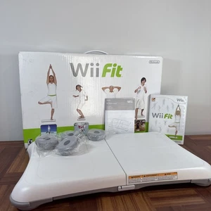 Wii Fit Balance Board Complete With Wii FitGame - USED, TESTED, FREE S&H! - Picture 1 of 5