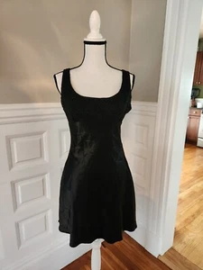 Vintage 80s Dress All That Jazz 11/12 Juniors Black - Picture 1 of 6