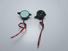 1pz Buzzer cicalino SFM-27 da 3v a 24v 95db 3khz piezo a suono continuo