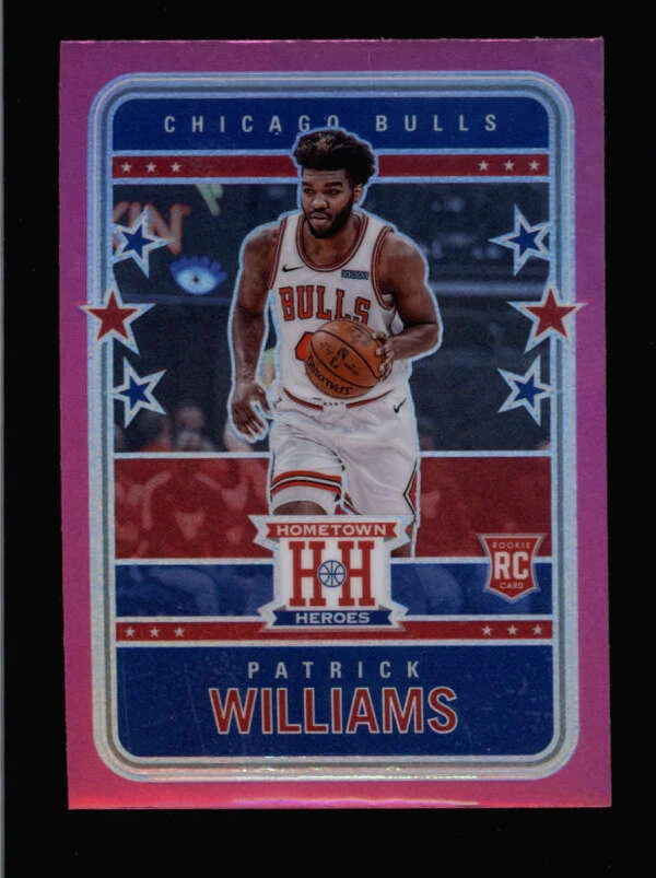 PATRICK WILLIAMS 2020/21 CHRONICLES HOMETOWN HEROES 558 ROOKIE PINK PRIZM BC1635 - Image 1 of 1