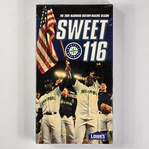 Seattle Mariners 2001 Season Recap VHS, SWEET 116 NEW & SEALED - Picture 1 of 4