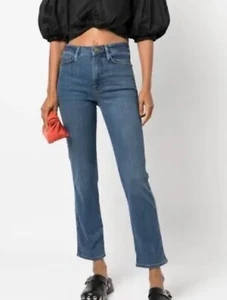 PRÍSTINO USADO MARCO Le Sylvie Crop Jeans Denim 26 $250 - Imagen 1 de 5