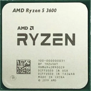 AMD Ryzen 5 3600 R5-3600 6 Core CPU Twelve-Thread 3.6GHz/32M AM4 Processor - Imagen 1 de 1
