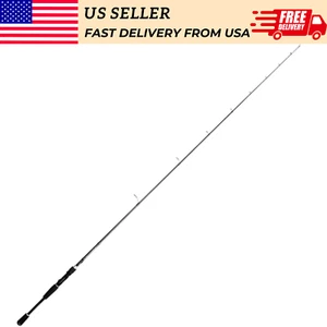 1 Piece 7' 1 Spinning Fishing Rod Medium Fast Carbon Fiber 6-12 lbs Durable - Picture 1 of 8