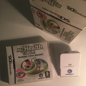 My Health Coach MANAGE YOUR WEIGHT Game With Ubisoft EXCLUSIVE PEDOMETER DS Lite - Picture 1 of 12