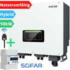 Sofar Solar HYD10KTL-3PH 10kW Onduleur Hybride Alimentation de Secours PV 15kWp