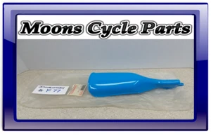 NOS VTG Yamaha IT175 IT200 IT250 IT465 IT490 LEFT Hand Brush Guard " Sky Blue " - Picture 1 of 11