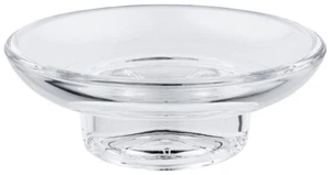 Grohe 40368 001 Essentials Glass Bathroom Soap Dish Only - Picture 1 of 2