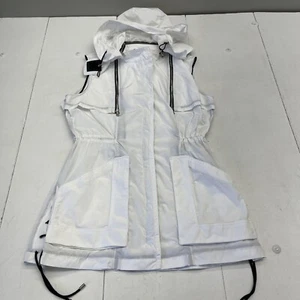 Kenneth Cole White Fionna Vest Women’s Large New - Picture 1 of 8