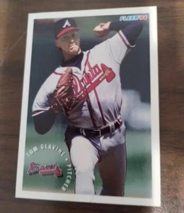 1994 Fleer Sunoco Atlanta Braves Baseballkarte #11 Tom Glavine - Bild 1 von 2
