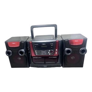 Sistema de componentes de transporte de CD Aiwa CA-DW50 - casete doble - funciona - Imagen 1 de 4