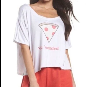 The Laundry Room “You Kneaded Me” Cropped Tee - Picture 1 of 12