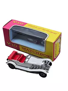 Lesney Matchbox Models of Yesteryear Y-10 1928 Mercedes Benz 36/220 Car Boxed A4 - Picture 1 of 7