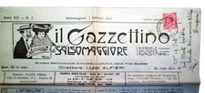 Il Gazzettino di Salsomaggiore. Giornale balneare - Con fr. da 10 c. - 1924