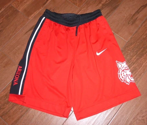 Nike Dri Fit Arizona Wildcats Authentic Red Basketball Shorts Men's Size XL Cover