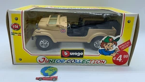 Bburago Jeep Laredo CJ-5 Junior , automodello scala 1:24 - 1:25, vintage (2705) - Foto 1 di 5