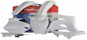 POLISPORT WHITE PLASTIC KIT YAMAHA YZ250F YZ450F  2006 2007 2008 2009 - Picture 1 of 1