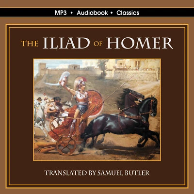 The Iliad of Homer - Unabridged MP3 CD Audiobook in CD jacket - Image 1 of 4