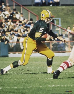 Paul Hornung Unsigned Packers Running Action 8x10 Photo (Lot of 11) (ProLook) - Picture 1 of 1