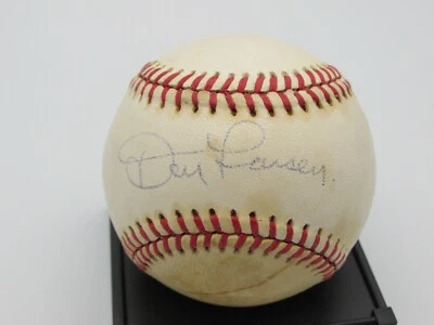 Don Larsen Autographed AL Baseball PSA/DNA Authentic Discolored - Image 1 of 4