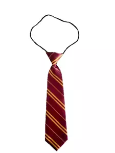 Corbata Harry Potter Infantil Gryffindor Elastizada Rayas Corbata Mago Libro Semana - Imagen 1 de 2