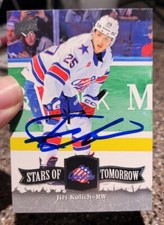 AUTOGRAPHED 22-23 Upper Deck AHL SIGNED Stars of Tomorrow JIRI KULICH AUTO NICE!