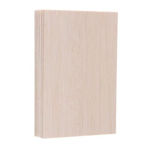 5x Balsa Wooden Plate Wood Sheet Model DIY House Ship Aircraft150mm*10 - Picture 1 of 6