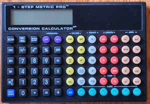 1-Step Metric Pro Metric Conversion Calculator Battery Only 6258B Scratch & Dent - Picture 1 of 6