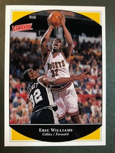 1999 Upper Deck Victory Denver Nuggets Ball Card #66 Eric Williams NM - Picture 1 of 4