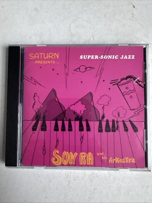 SUN RA & HIS ARKESTRA Super-Sonic Jazz CD 1991 Evidence Saturn Used ECD-22015-2 Foto 1 de 4