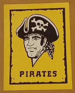 Large Vintage PITTSBURGH PIRATES Sticker - 9"x12" - Picture 1 of 6