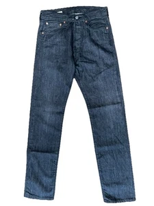 Levis 501 Jeans 29x34 meliert schwarz '93 Straight Stretch Denim Button Fly NEU - Bild 1 von 9