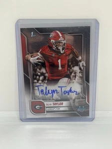 2025 Bowman University Chrome - #BCA-TTA Talyn Taylor Auto - Bild 1 von 2